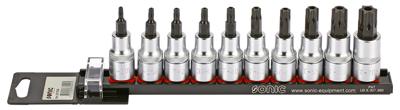 Bitdopset 1/2", TX-H 10-dlg. op rail 301006
