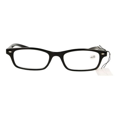 Pharmaglasses Leesbril Diop.+4.00 Black