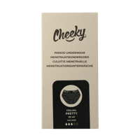 Menstruatie ondergoed Feeling Pretty zw maat 38-40 1 Stuks