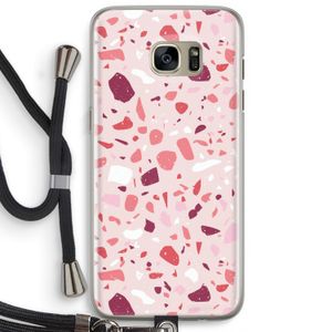 Terrazzo N°15: Samsung Galaxy S7 Edge Transparant Hoesje met koord
