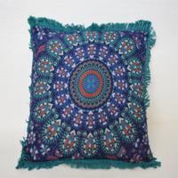 Oosters sierkussen Mandala turquoise