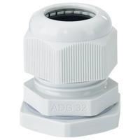 Hensel 36001080 Wartel Slagvast, Met borgmoer, Met trekontlasting, Met dichting M32 Kunststof Grijs 1 stuk(s)