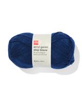 HEMA Acryl Garen Diepblauw 100gram 250meter - thumbnail