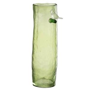 J-Line Vaas Lang Vogel Glas Groen Large