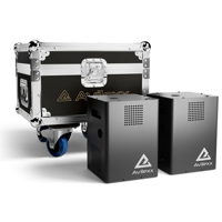 Avilexx 2x Sparkus 1 Sparkular machine + flightcase set