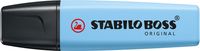 STABILO BOSS Original Pastell markeerstift 1 stuk(s) Beitelvormige punt Blauw - thumbnail