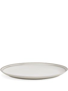 Christofle plat Malmaison Impériale en porcelaine - Blanc