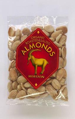 Horizon Amandelen geroosterd en gezout bio