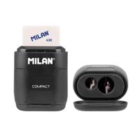 Puntenslijper Milan compactserie especial shadow Zwart Natuurlijk rubber