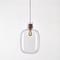 Brokis Awa Large Hanglamp - Walnoot - Transparant - thumbnail