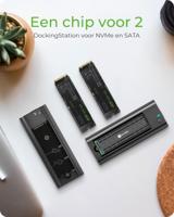 ICY BOX IB-180MC-C31 SDD-behuizing Zwart M.2 - thumbnail