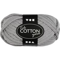 Creativ Company Textielgaren, l: 45 m, grijs, 100 gr/ 1 bol
