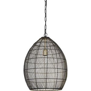 Hanglamp Madita zwart goud