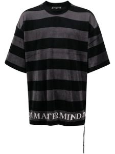 Mastermind World polo en tissu éponge à logo imprimé - Noir