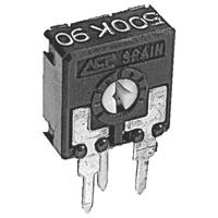 ACP CA9PH2,5-25KA2020 Koolstoffilmtrimmer Lineair 0.15 W 25 kΩ 1 stuk(s)