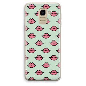 Lipjes: Samsung Galaxy J6 (2018) Transparant Hoesje