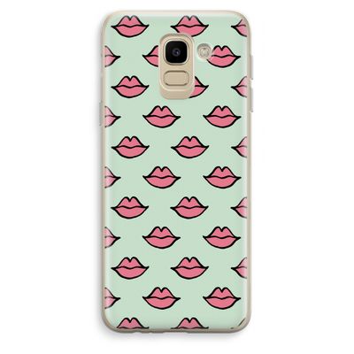 Lipjes: Samsung Galaxy J6 (2018) Transparant Hoesje