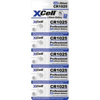XCell Knoopcel CR1025 3 V 5 stuk(s) 25 Lithium CR1025-B5