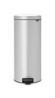 Brabantia newIcon pedaalemmer 30 liter met kunststof binnenemmer - Metallic Grey