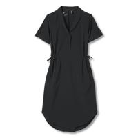 Royal Robbins Spotless Traveler S/S Jurk Dames Jet Black L