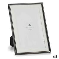 Fotolijsten Gift Decor Zwart Kristal Staal (12 Stuks)