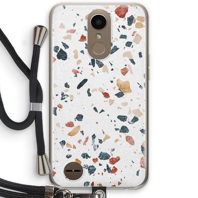 Terrazzo N°4: LG K10 (2017) Transparant Hoesje met koord