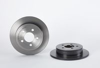 Remschijf COATED DISC LINE BREMBO, Remschijftype: Massief, u.a. für Jeep