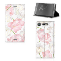 Sony Xperia XZ1 Smart Cover Lovely Flowers - thumbnail