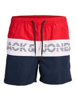 Jack & Jones Junior Jack & Jones Junior Zwemshorts Jongens COLORBLOCK Chinese Red