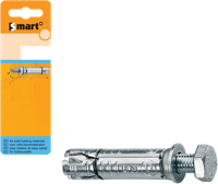 Pgb-Europe smart | keilbout met tapbout m8x25x70 zn | 4 st sm000t001080080h