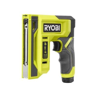 Nietmachine - RYOBI - 4V - Nieten van 6 tot 14 mm - 18G-spijkers tot 15 mm - Geleverd met 1100 T50-nieten en 250 18G-spijkers