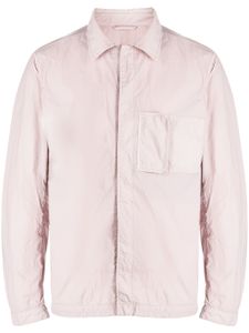 Ten C veste zippée à poche poitrine - Rose