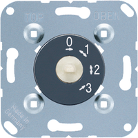 Jung ventilatorschakelaar 0-1-2-3 basiselement 101-4 8750076