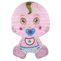 Pinata van papier - Baby geboren thema - 42 x 28 cm - Feestartikelen babyshower - Pinatas