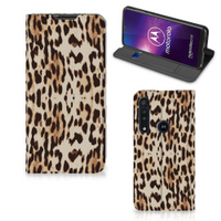 Motorola One Macro Hoesje maken Leopard - thumbnail