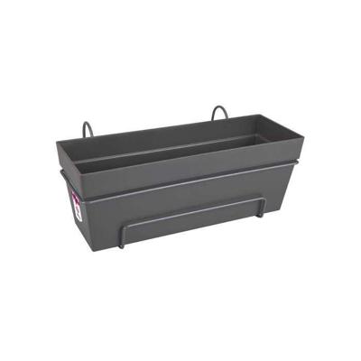 ELHO Jardiniere balconniere Loft Urban Allin1 - 50 cm - Gris antraciet