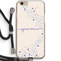 Sterren: iPhone 6 / 6S Transparant Hoesje met koord