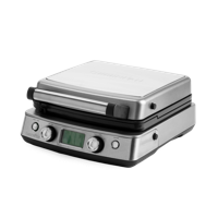 Wafelijzer Stainless Steel (incl. 2 sets wafelplaten)