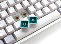 Ducky One 3 TKL toetsenbord Gamen USB Amerikaans Engels Zilver - thumbnail