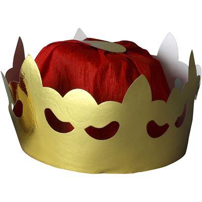 Creativ Company Koningskroon, h: 11 cm, d 19 cm, goud, 1 stuk