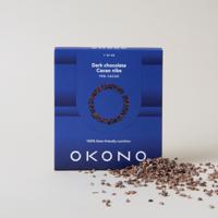 OKONO Keto Dark Chocolate Cacao Nibs (50 gr) - thumbnail