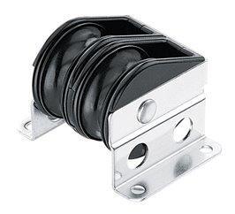 Harken Big Bullet 38mm 2-schijfs Opstaand Blok Default