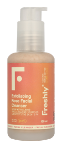 Freshly Cosmetics Exfoliating Rose Facial Cleanser 100 ml Make-up verwijderaar en reiniger