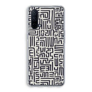Moroccan Print: OnePlus Nord CE 5G Transparant Hoesje