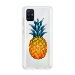 Grote ananas: Galaxy A51 4G Transparant Hoesje