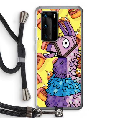 Loot Burger: Huawei P40 Pro Transparant Hoesje met koord