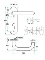 Krukgarn CHASE PL rvs mat SL56 KS