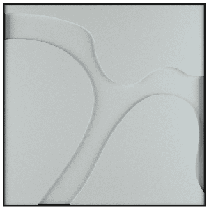 Wave Relief - akoestisch schilderij