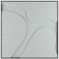 Wave Relief - akoestisch schilderij
