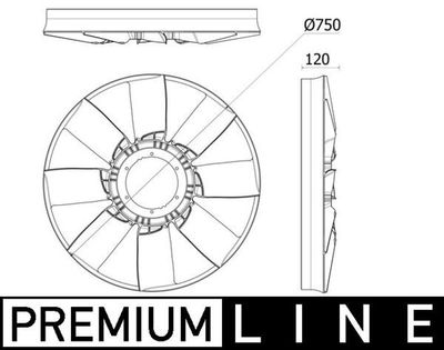 Koelventilator CFW94000P